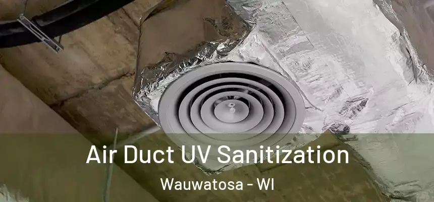 Air Duct UV Sanitization Wauwatosa - WI
