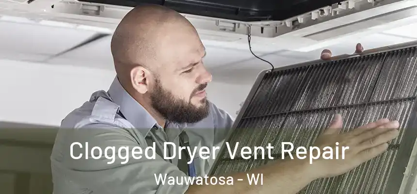 Clogged Dryer Vent Repair Wauwatosa - WI