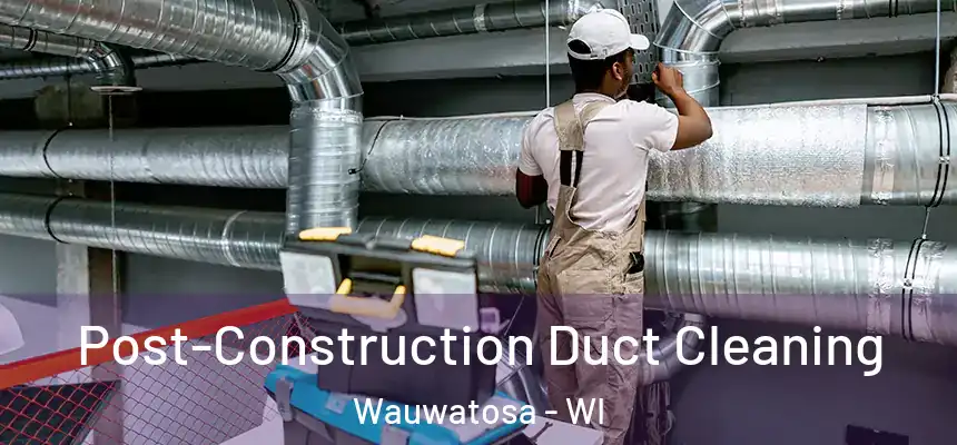 Post-Construction Duct Cleaning Wauwatosa - WI